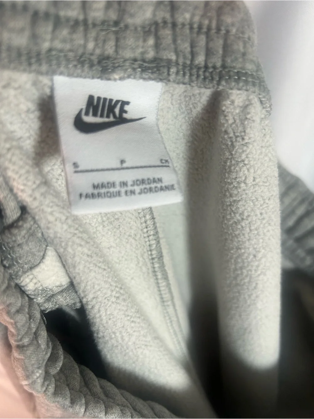 Nike Kids Gray Elastic Waist Joggers